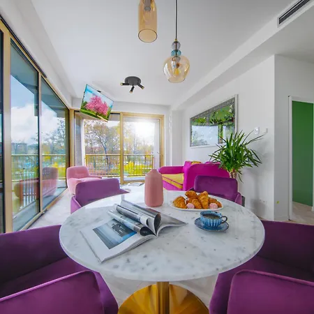 Boulevard Drobnera - Aparthotel Premium Z Widokiem Na Odre Lejlighed Wrocław