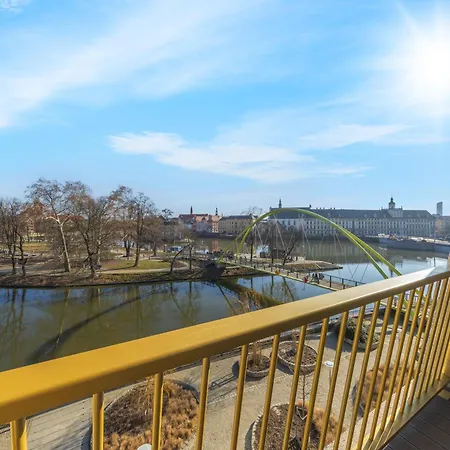 Boulevard Drobnera - Aparthotel Premium Z Widokiem Na Odre Lejlighed 4*