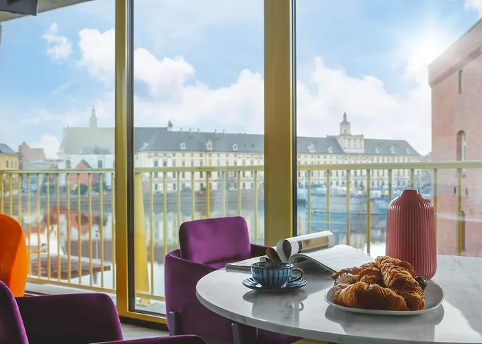 Boulevard Drobnera - Premium Z Widokiem Na Odre Breslavia