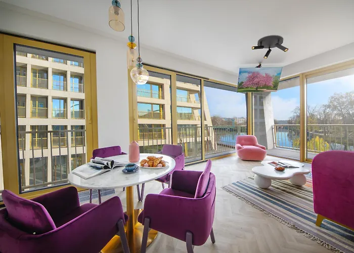 Boulevard Drobnera - Premium Z Widokiem Na Odre