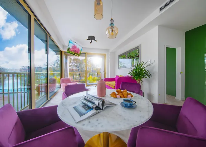 Boulevard Drobnera - Premium Z Widokiem Na Odre Apartamento Breslavia