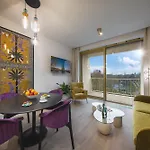 Boulevard Drobnera - Premium Z Widokiem Na Odre מלון דירות ורוצלב