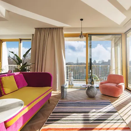 Apartament Boulevard Drobnera Residence - Apartamenty z widokiem na Odrę Wrocław