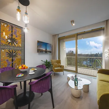 Boulevard Drobnera Spa&wellness - Restaurant Ponti - Widok Na Odre Apartmanhotel Wrocław
