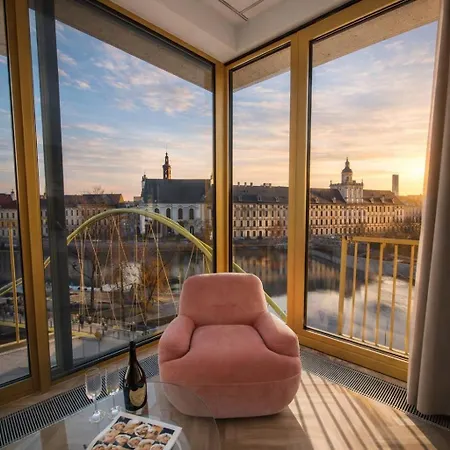 Boulevard Drobnera Spa&Wellness - Restaurant Ponti - Widok Na Odre Apart-hotel