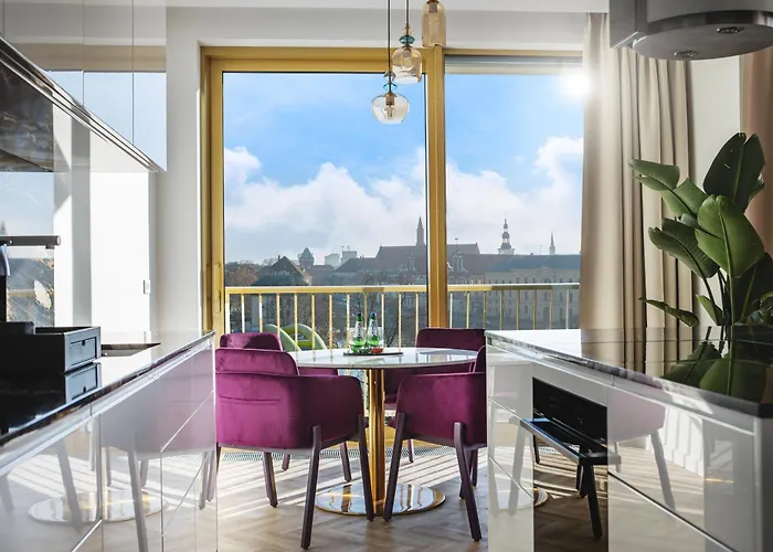 Boulevard Drobnera - Premium Z Widokiem Na Odre Wroclaw