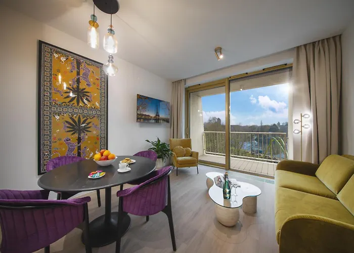 Boulevard Drobnera - Premium Z Widokiem Na Odre Appartamento Breslavia